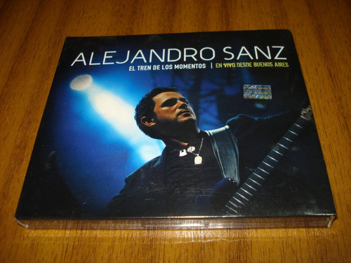 Cd+dvd Alejandro Sanz / El Tren De Los...(nuevo Y Sellado)