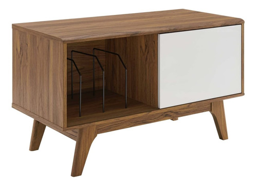 Modway Envision Mid-century Soporte Moderno Para Discos De