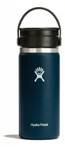 Comprar Termo Hydro Flask- Botella para Café de Acero Inoxidable Color Índigo con Tapa Flex Sip Lid - 473ml \u002F 16oz Wide Mouth with Flex Sip Lid Cap