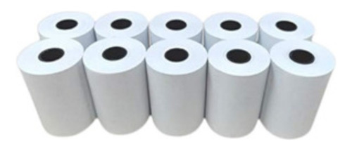 20 Rollo De Papel Termico Para Mini Impresora 57 X 40mm