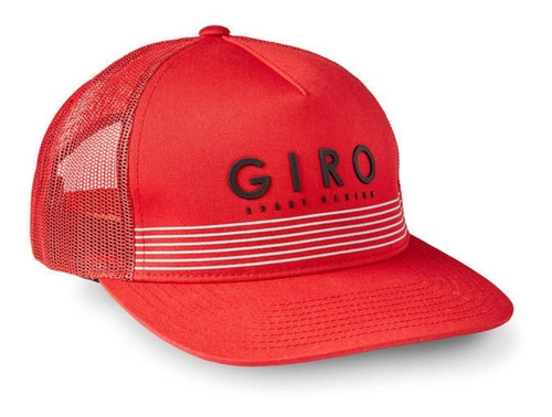 Giro Retro Trucker Gorra Ciclismo - Rojo - Talla Única