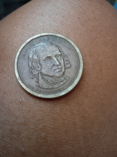 Moneda De Un Dólar De James Madison 1809-1817