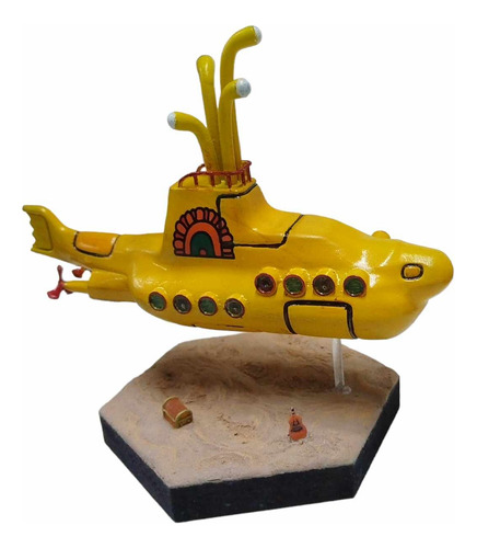 Submarino Amarillo The Beatles Figura En Resina