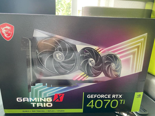 Tarjeta De Video  Geforce Rtx 4070 Ti Gaming X Trio 12g