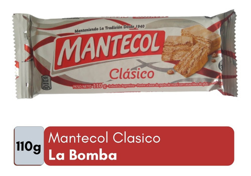 Mantecol Clasico Libre De Gluten Sin Tacc - Pasta Mani Cacao