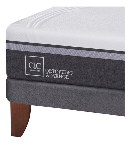 Cama Europea Gris