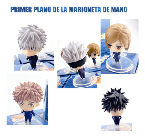 Muñecos De Anime Jujutsu Kaisen Colección De 5 Figuras