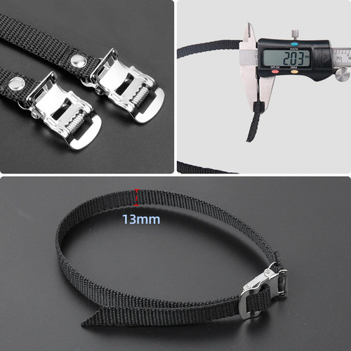 Correas Para Pedales De Bicicleta, Correas Con 4 Correas