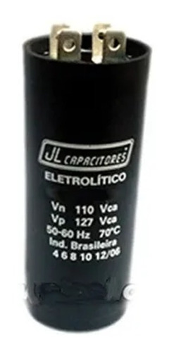 Capacitor Eletrolítico 378-454 Uf - 110 Volts - Marca Jl