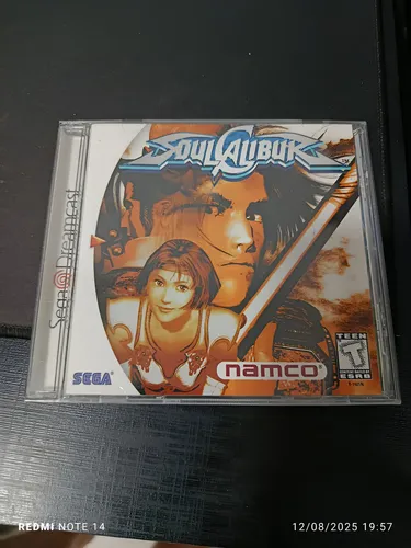 Jeu SoulCalibur Dreamcast PAL - Édition Complète Boîte (CIB), T-1401D-50, Bon état