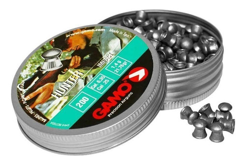 2 Latas Balines Gamo Hunter 6.35 Aire Comprimido Caza Nitro 