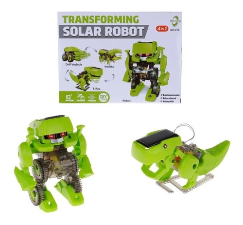 Juguete Robot Solar Dino Armable