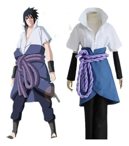 Para Disfraz De Cosplay De Anime Sasuke Uchiha Ninja Naruto