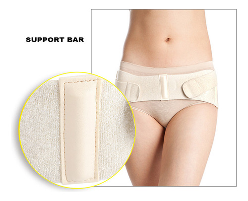 Cinturón De Fijación Elástico Con Soporte Pélvico Para Mujer