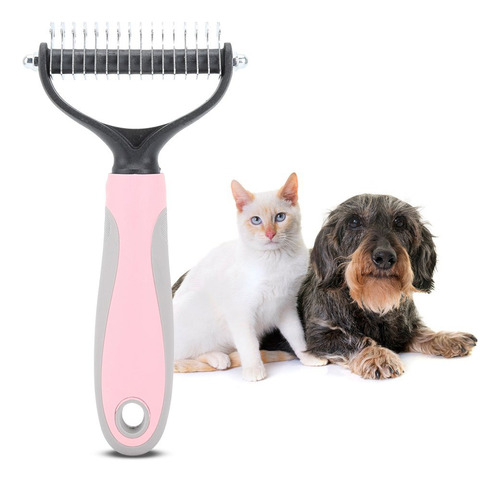 Pets Depilación Peineta Para Eliminar Elpelo Aglomerado Azul