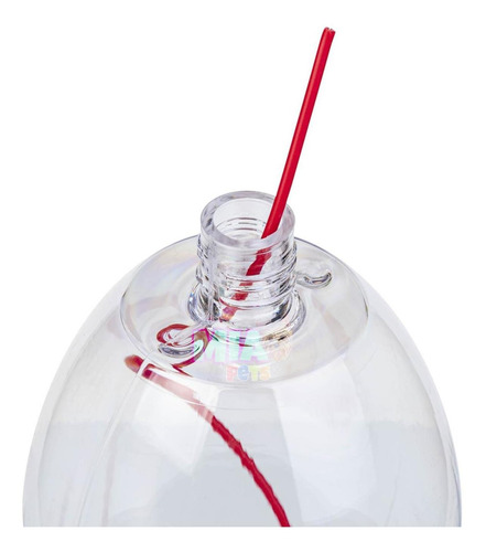 Imagen 2 de 6 de Bebedero Colibríes 4 Flores 940ml Alimentador De Aves