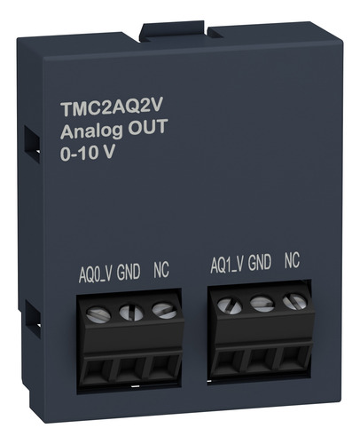 Tmc2aq2v Plc Analogue Output Cartridge, Modicon M221, 2 Ana