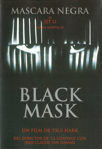 Mascara Negra | Dvd Jet Li Película Nuevo 