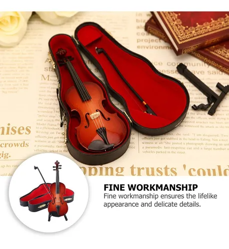Mini top violin toy
