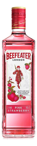 Gin Beefeater London Pink 700 Ml Strawberry Frutilla Fresas