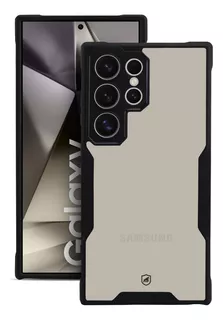 Capa Para Samsung Galaxy S24 Ultra-dual Sense Preta-gshield