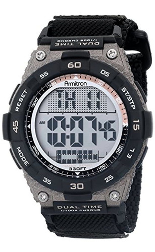 Armitron Sport 40/8330blk Reloj Cronógrafo Digital Dehombre