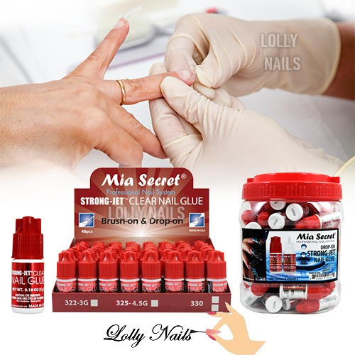 Nailglue Mia Secret.pegamentoadhesivo Para Uñas/decoraciones