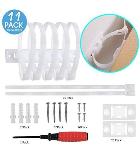 Muebles Anclas, 10 Paquete Anti Tip Muebles Correas Kit Para