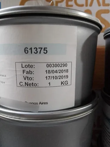 Tinta Offset Verde Pantone 375 Fresh 1 Kg. Grafex