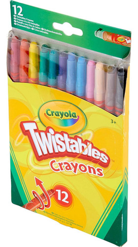 Crayola Crayones Twistables 12 Colores Multicolor