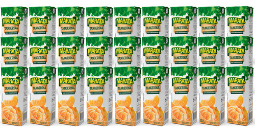 Suco Maratá Nectar De Fruta Tangerina 27 Cx 200ml