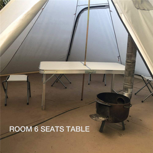 Tipi Tipi Para 4 Personas De 5 Libras Con Gato De Estufa