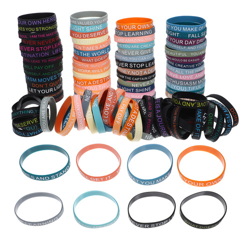 Pulseras Motivacionales, 100 Unidades