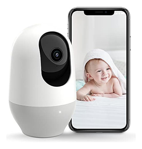 Nooie Baby Monitor, Wifi Pet Camera Indoor, 360-degree Wirel