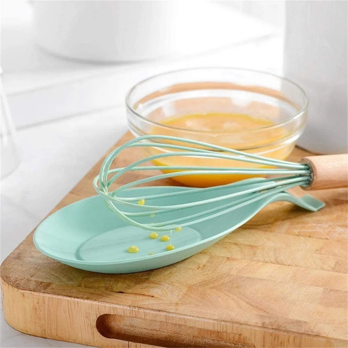 Utensilios De Cocina Mango De Silicona Y Madera 12 Set