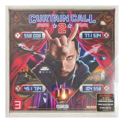 Eminem Curtain Call 2 Vinilo Nuevo 2lp Musicovinyl