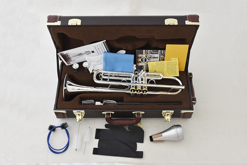 Bach Trompeta Lt190s-85 Instrumento De Música Bb Plana Trom