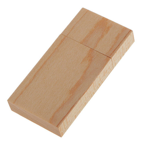 Imagem 5 de 6 de Maple Cuboid Com Caixa De Madeira Usb Flash Drive Caneta De