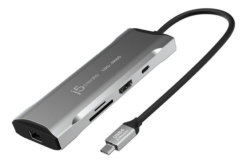 J5create Hub Usb C - Hdmi 4k 60hz, Usb-c 10gbps, 2 Usb-a 10g