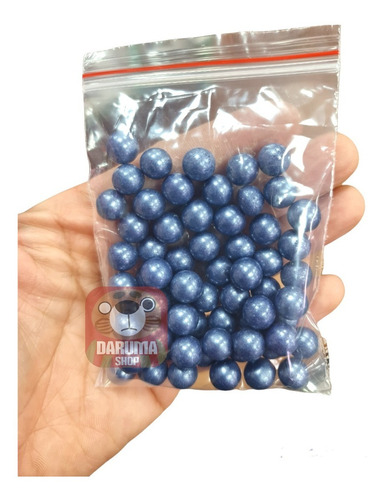 Imagen 1 de 4 de Sprinkles Maxi Perlas Comestibles Azul Reposteria Belgrano