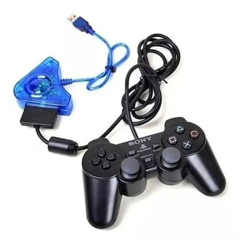 Adaptador Mando Playstation 2 Ps2 Joystick Usb A Pc Y Ps3