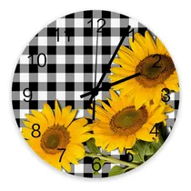 Comprar Reloj De Pared Redondo Silencioso Sin Tictac De 12 Pulgadas 