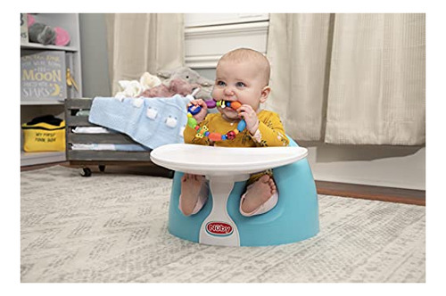 Silla De Piso Nuby Con Bandeja, Fácil Limpieza, 4-12 Meses