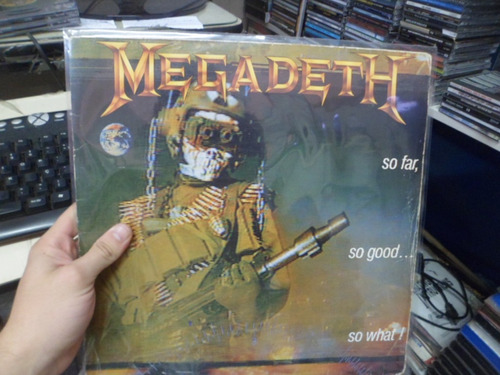 Lp Nacional - Megadeth -so Far, So Good... So What!-frete 15