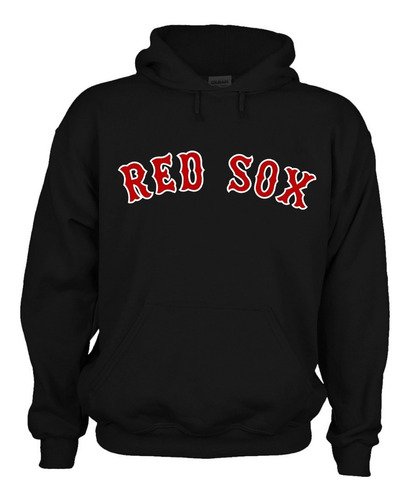 Sudadera Capucha Red Sox De Boston, Medias Rojas Mlb Mod. 01