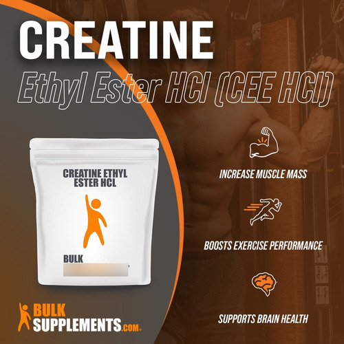 Bulksupplements Creatina Ethyl Ester Hcl En Polvo - Creatina