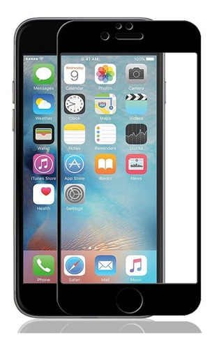 Vidrio Templado Full 4d 5d Compatible iPhone Varios Modelos