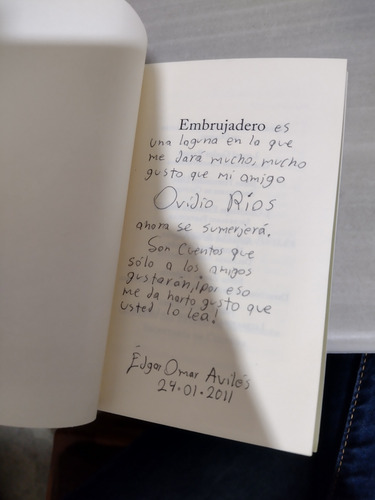 Embrujadero Edgar Omar Avilés Rp91 (Usado)