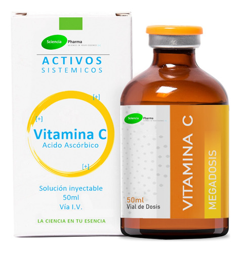 Vitamina C Endovenosa De 25g+ala Sc