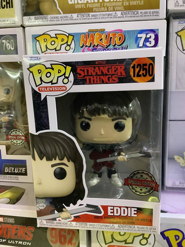 Figura de acción Eddie With Guitar de Funko Pop! Television